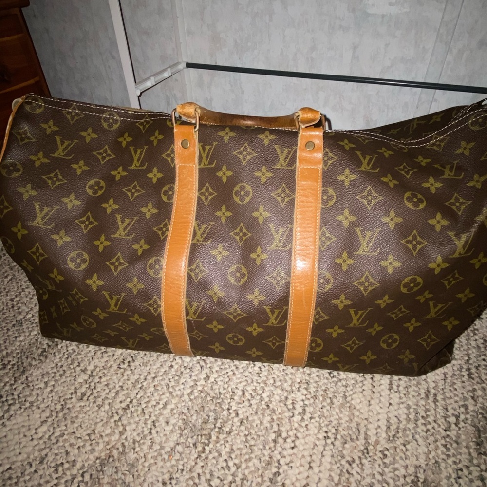 Louis Vuitton duffle bag